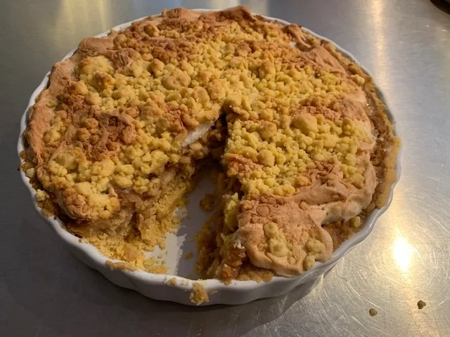 Apfeltarte mit Baiser  und Streusel - Rezept - Bild Nr. 2