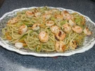 Garnelen auf Spaghetti-Gemüsebett - Rezept - Bild Nr. 2