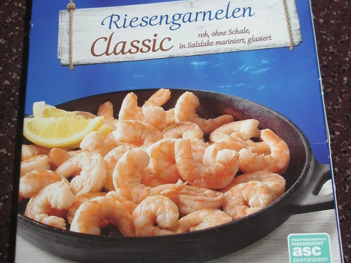 Garnelen auf Spaghetti-Gemüsebett - Rezept - Bild Nr. 3