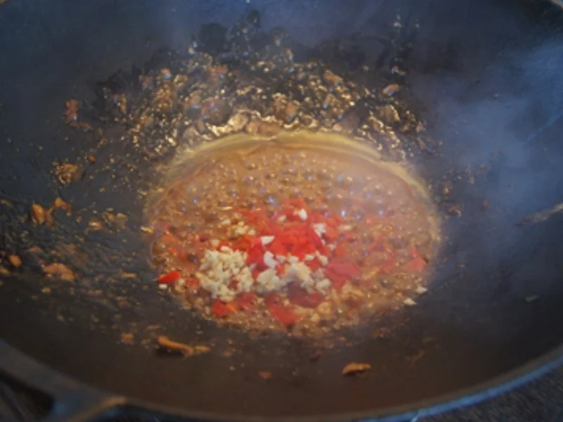 Putenbrustwürfel mit Gemüsestreifen - Rezept - Bild Nr. 14