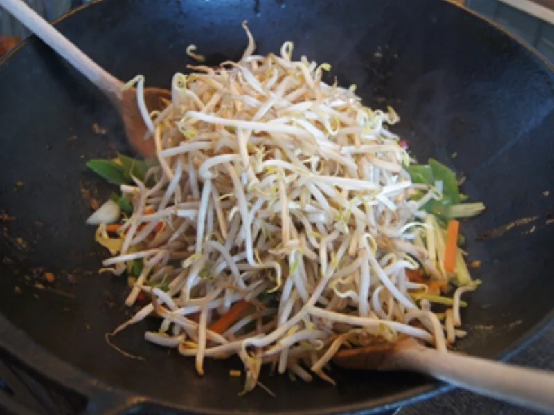 Putenbrustwürfel mit Gemüsestreifen - Rezept - Bild Nr. 18