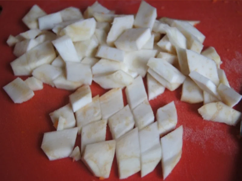 Hähnchenbrustfilet-Gemüse-Suppe mit Eierstich und Fadennudeln - Rezept - Bild Nr. 7