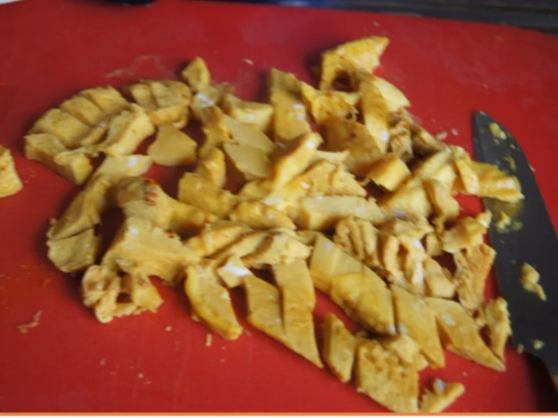 Hähnchenbrustfilet-Gemüse-Suppe mit Eierstich und Fadennudeln - Rezept - Bild Nr. 18