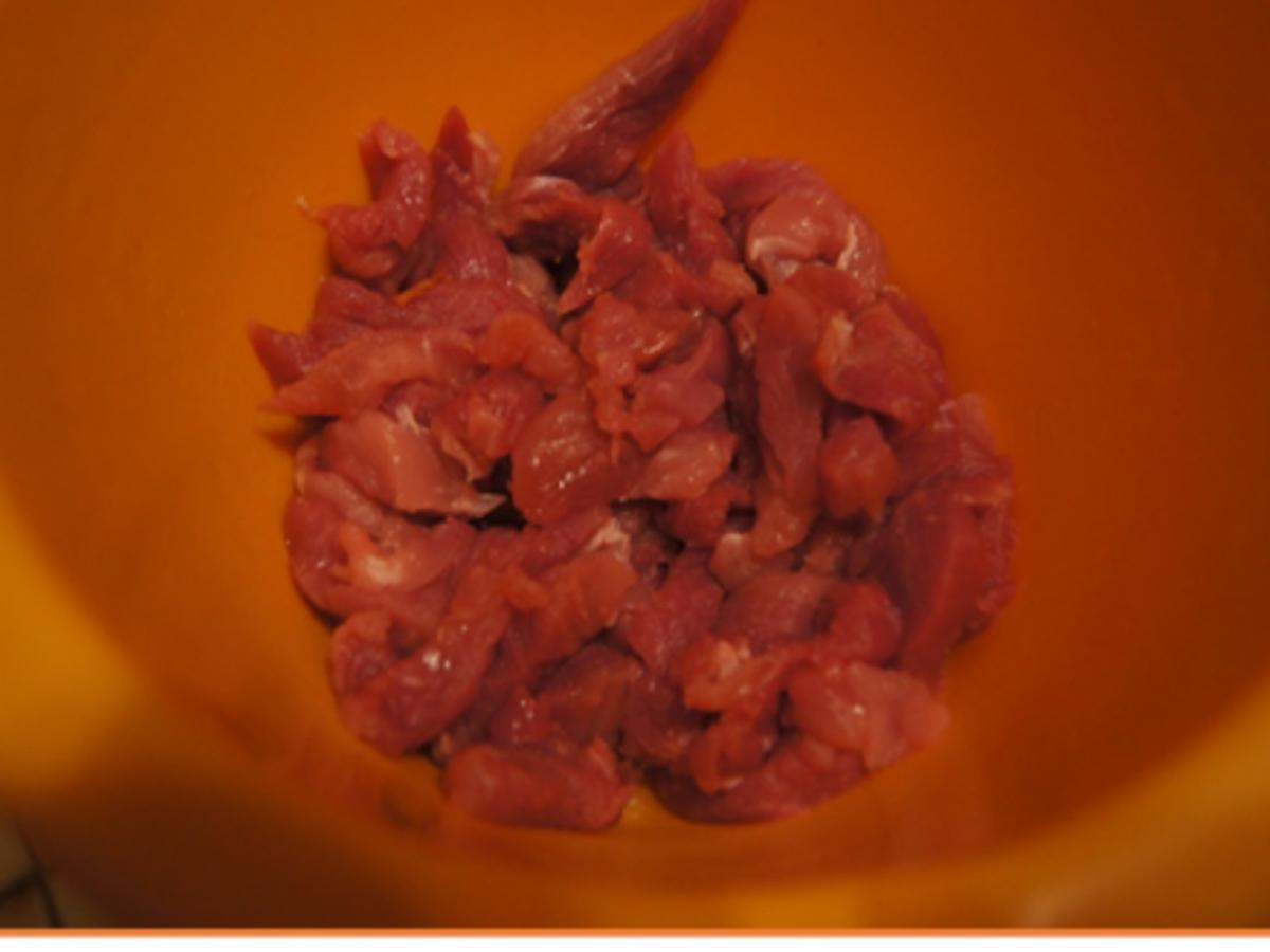 Schweinefiletcurry mit Gemüsemix im Wok und Drillinge - Rezept - Bild Nr. 5