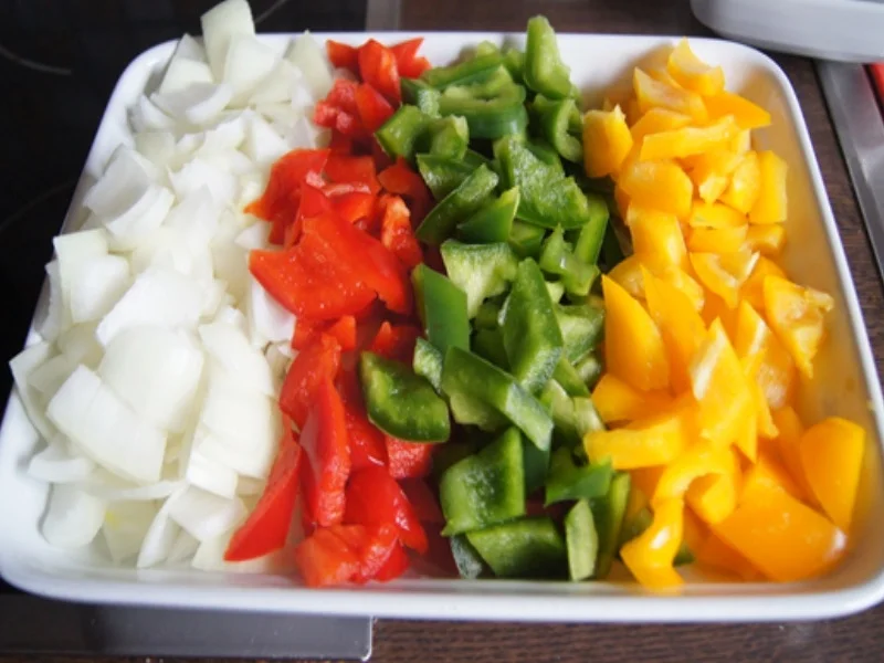 Rezept: Schweinefiletcurry mit Gemüsemix im Wok und Drillinge Bild Nr. 11 Schweinefiletcurry mit Gemüsemix im Wok und Drillinge - Rezept - Bild Nr. 11