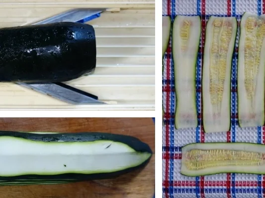 Scharfe Zucchini-Rouladen mit Rindfleisch- und Gemüsefüllung - Rezept - Bild Nr. 5