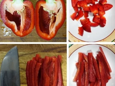 Scharfe Zucchini-Rouladen mit Rindfleisch- und Gemüsefüllung - Rezept - Bild Nr. 11