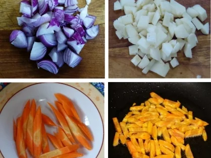 Scharfe Zucchini-Rouladen mit Rindfleisch- und Gemüsefüllung - Rezept - Bild Nr. 15