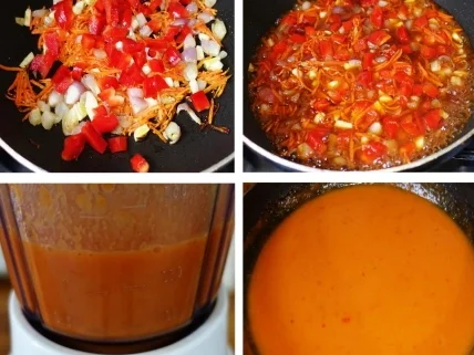 Scharfe Zucchini-Rouladen mit Rindfleisch- und Gemüsefüllung - Rezept - Bild Nr. 17