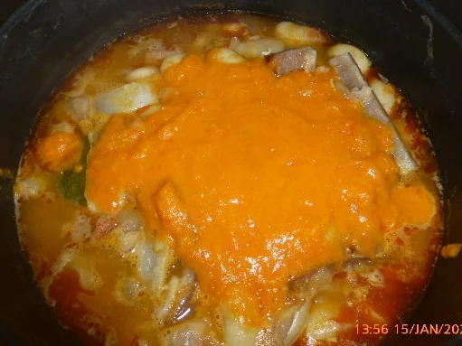 Geschmorte Bohnen mit Maishähnchen - Rezept - Bild Nr. 6