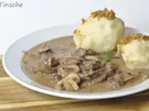 Rehgeschnetzeltes mit Hefeknödeln - Rezept - Bild Nr. 10