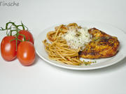 Maishähnchenbrust mit Tomatenspaghetti - Rezept - Bild Nr. 2
