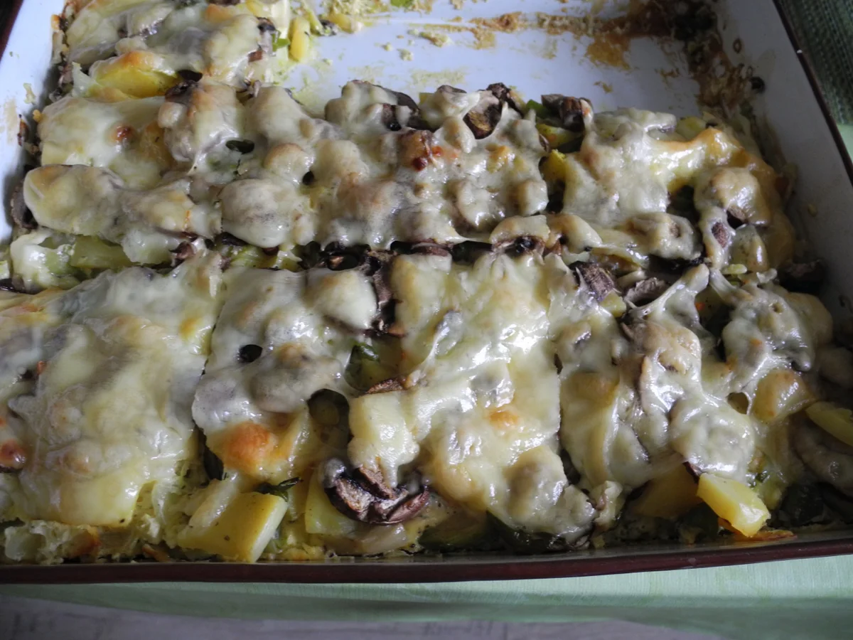 Rezept: Kartoffel - Pilz - Auflauf mit Käse Bild Nr. 4 Kartoffel - Pilz - Auflauf mit Käse - Rezept - Bild Nr. 4