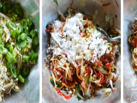 Rezept: Vegetarische Frühlingsrollen Bild Nr. 4 Vegetarische Frühlingsrollen - Rezept - Bild Nr. 4