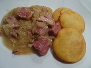 Kartoffelblattln mit Sauerkraut - Rezept - Bild Nr. 2