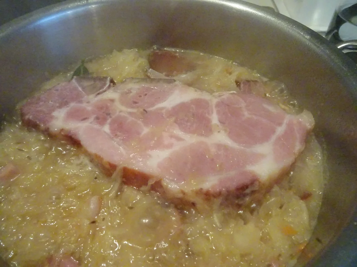 Kartoffelblattln mit Sauerkraut - Rezept - Bild Nr. 8