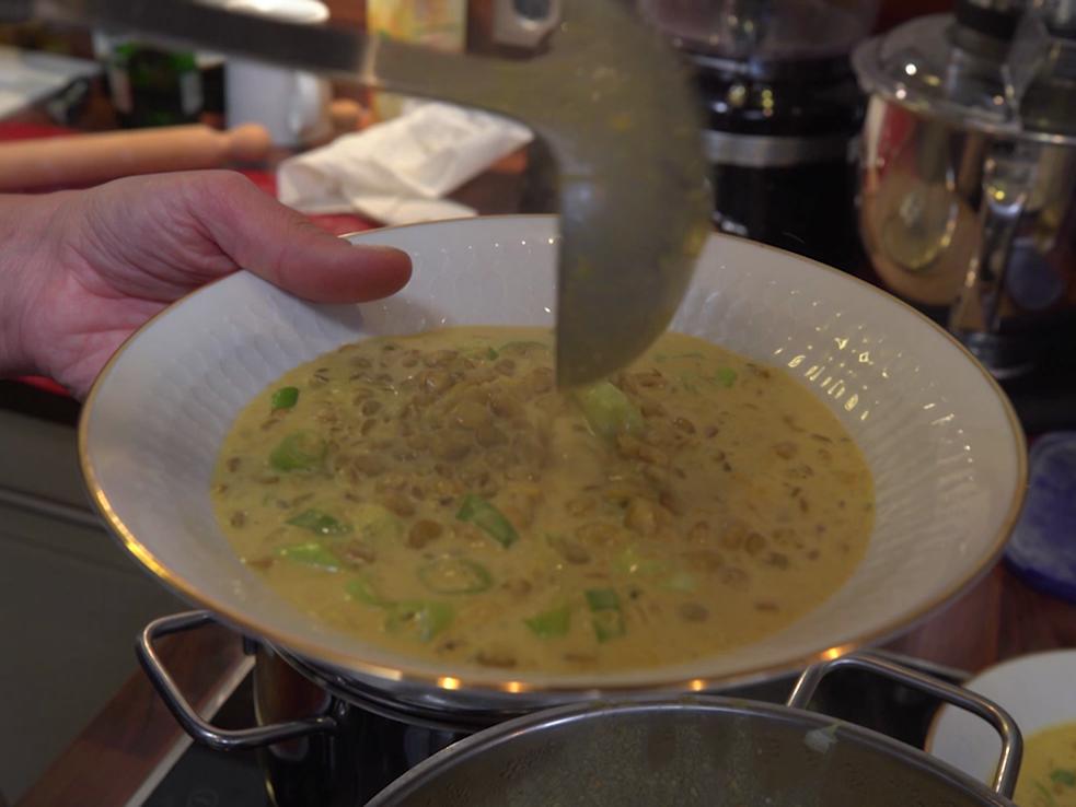 Braune Linsensuppe - Rezept mit Bild - kochbar.de