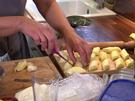 Süße Mozzarella-Röllchen mit Pistazieneis - Rezept - Bild Nr. 2