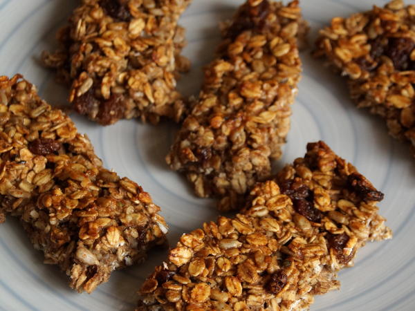 Frühstück, Snack: Gesunde Müsli Riegel - schnell &amp; einfach - von Sri_Devi