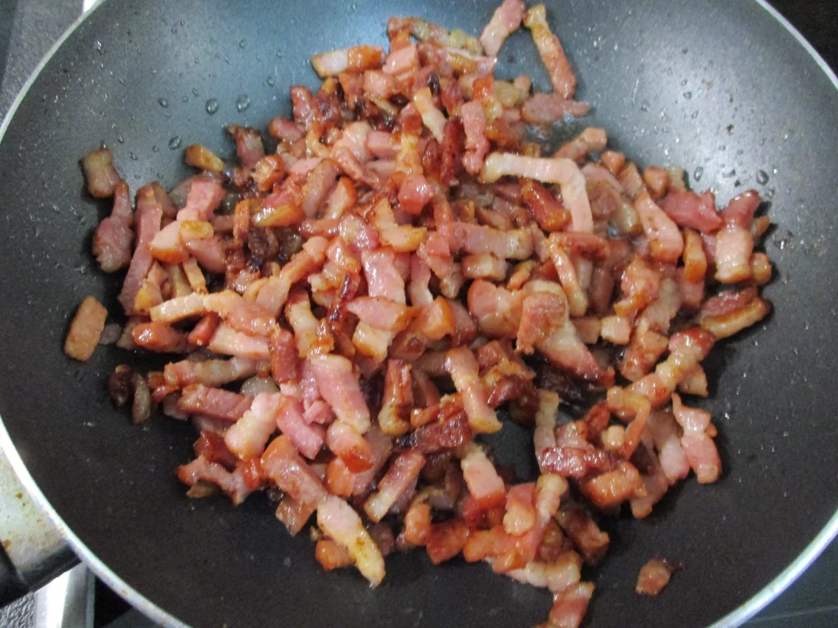 Mini - Mehlknödelchen  mit Speck - Rezept - Bild Nr. 10