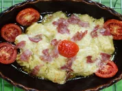Rezept: Gebackene Gnocchi mit Fontina und Schinken Bild Nr. 2 Gebackene Gnocchi mit Fontina und Schinken - Rezept - Bild Nr. 2
