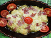 Gebackene Gnocchi mit Fontina und Schinken - Rezept - Bild Nr. 2