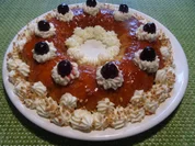 Mandel-Karamell-Pudding mit Schmand-Creme - Rezept - Bild Nr. 2