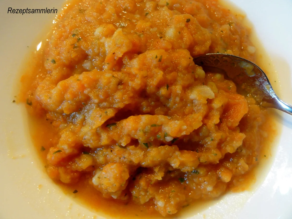 Rezept: Gemüse: MÖHREN (KAROTTEN) EINTOPF ohne Fleisch Bild Nr. 2 Gemüse: MÖHREN (KAROTTEN) EINTOPF ohne Fleisch - Rezept - Bild Nr. 2