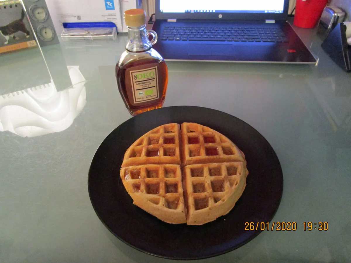 Brüsseler Waffeln mit Lebkuchengewürz - Rezept - Bild Nr. 3