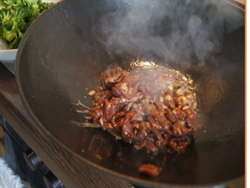 Rindfleisch mit Brokkoli und Basmatireis - Rezept - Bild Nr. 13