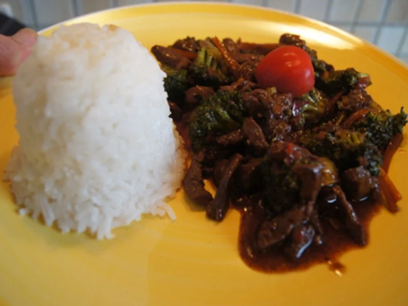 Rindfleisch mit Brokkoli und Basmatireis - Rezept - Bild Nr. 22