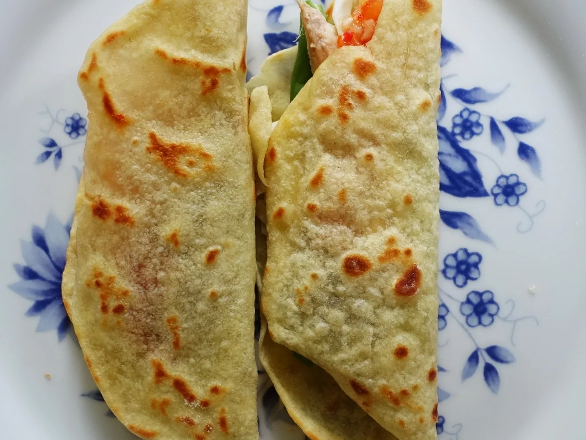 Hauchdünne Mandarin-Pfannenkuchen mit Geschmack - Rezept - Bild Nr. 3
