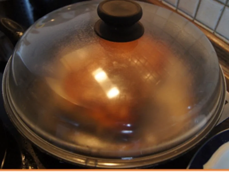 Paniertes Kabeljaufilet mit Schinkenspeck-Buschbohnen und Petersilie-Drillingen - Rezept - Bild Nr. 5