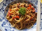 Mie-Nudeln mit Hackfleisch pikant scharf - Rezept - Bild Nr. 2
