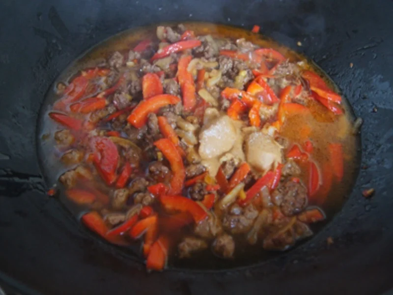 Mie-Nudeln mit Hackfleisch pikant scharf - Rezept - Bild Nr. 11