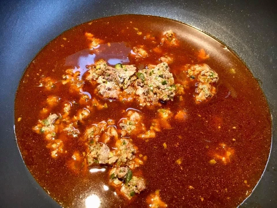 Kitzroulade mit Steinpilz-Pistazien Füllung auf Tagliatelle - Rezept - Bild Nr. 14