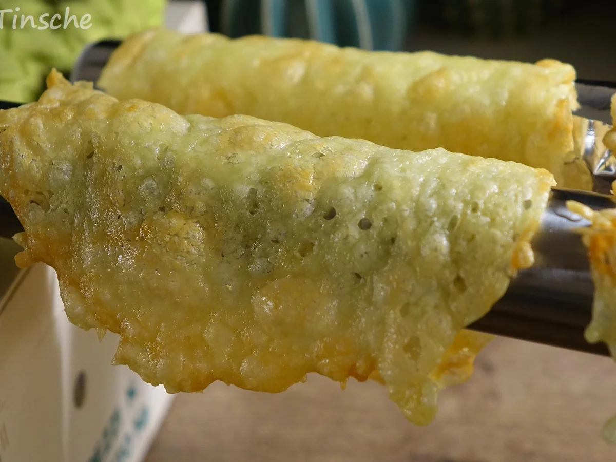 Käsetacos gefüllt mit Hack, Paprika, Salat & Avocadocreme - Rezept - Bild Nr. 6