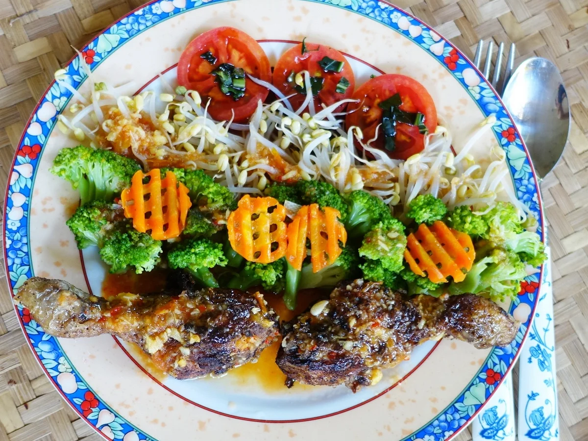 Ingwerduftende Hühnerunterschenkel ala Sriwidi - Rezept - Bild Nr. 2