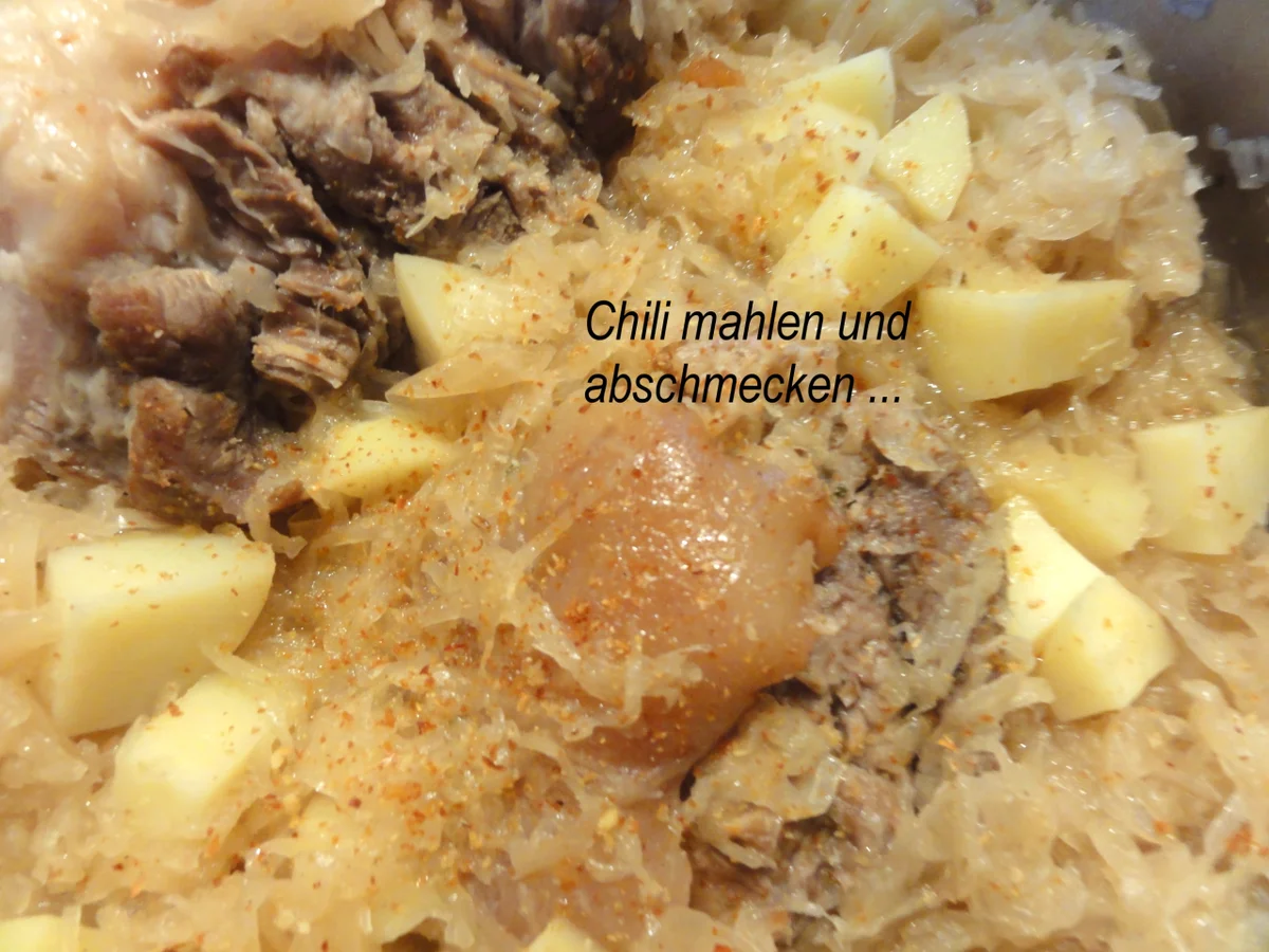 Rezept: Gemüse: CHILI ~ SAUERKRAUT (Eintopf) Bild Nr. 11 Gemüse: CHILI ~ SAUERKRAUT (Eintopf) - Rezept - Bild Nr. 11