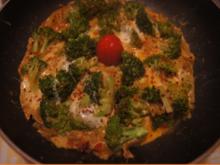 Scharf, herzhaftes Omelett mit Brokkoli - Rezept - Bild Nr. 2