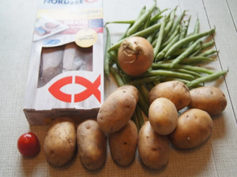 Matjesfilet mit Sauce Sylter Art, Buschbohnen und Pellkartoffeln - Rezept - Bild Nr. 3