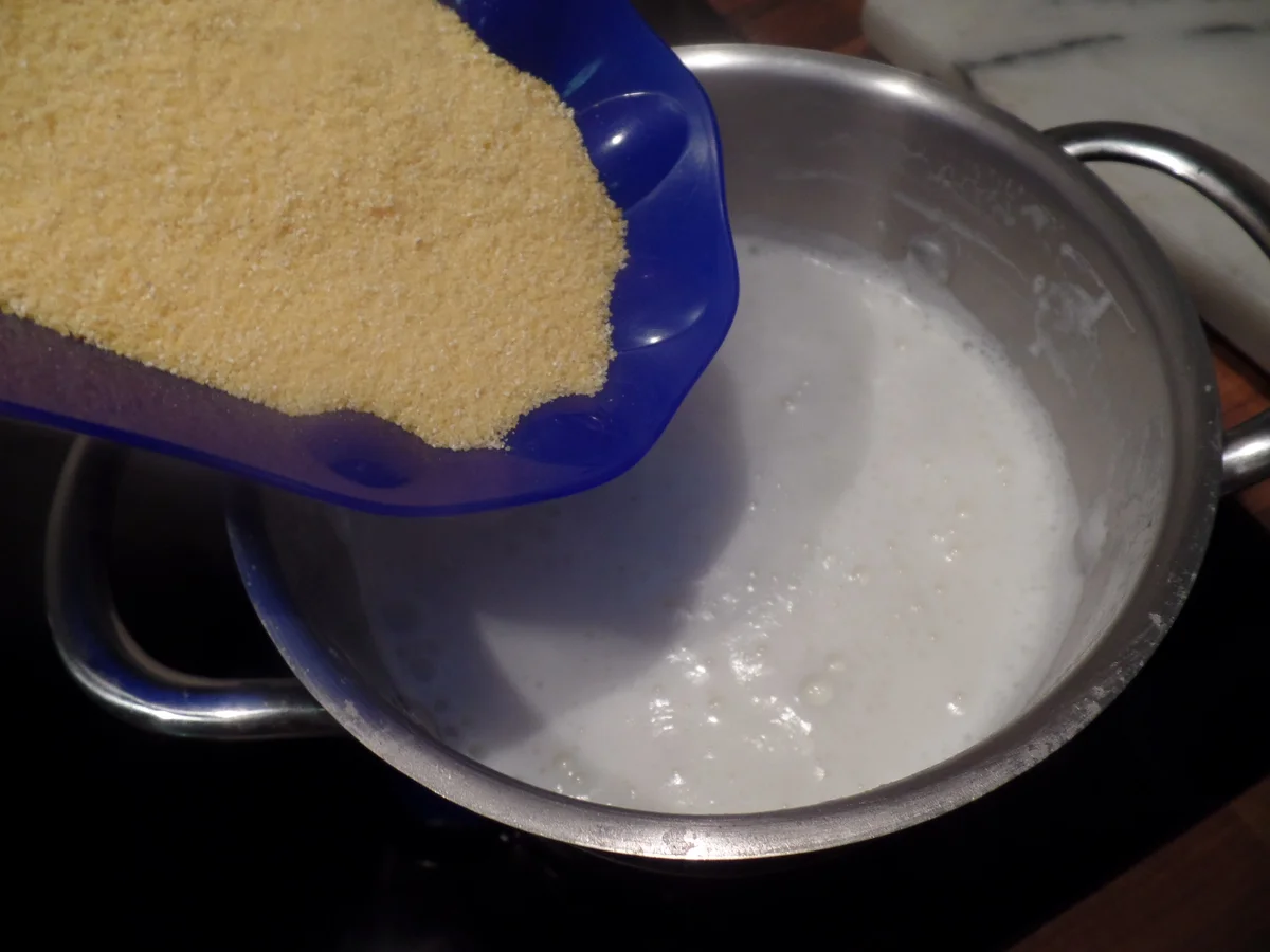 Cremige Polenta mit Pilzen - Rezept - Bild Nr. 9863