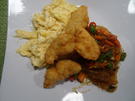 Huhn "cross" mit scharfen Glasnudeln und Ei - Rezept - Bild Nr. 9858