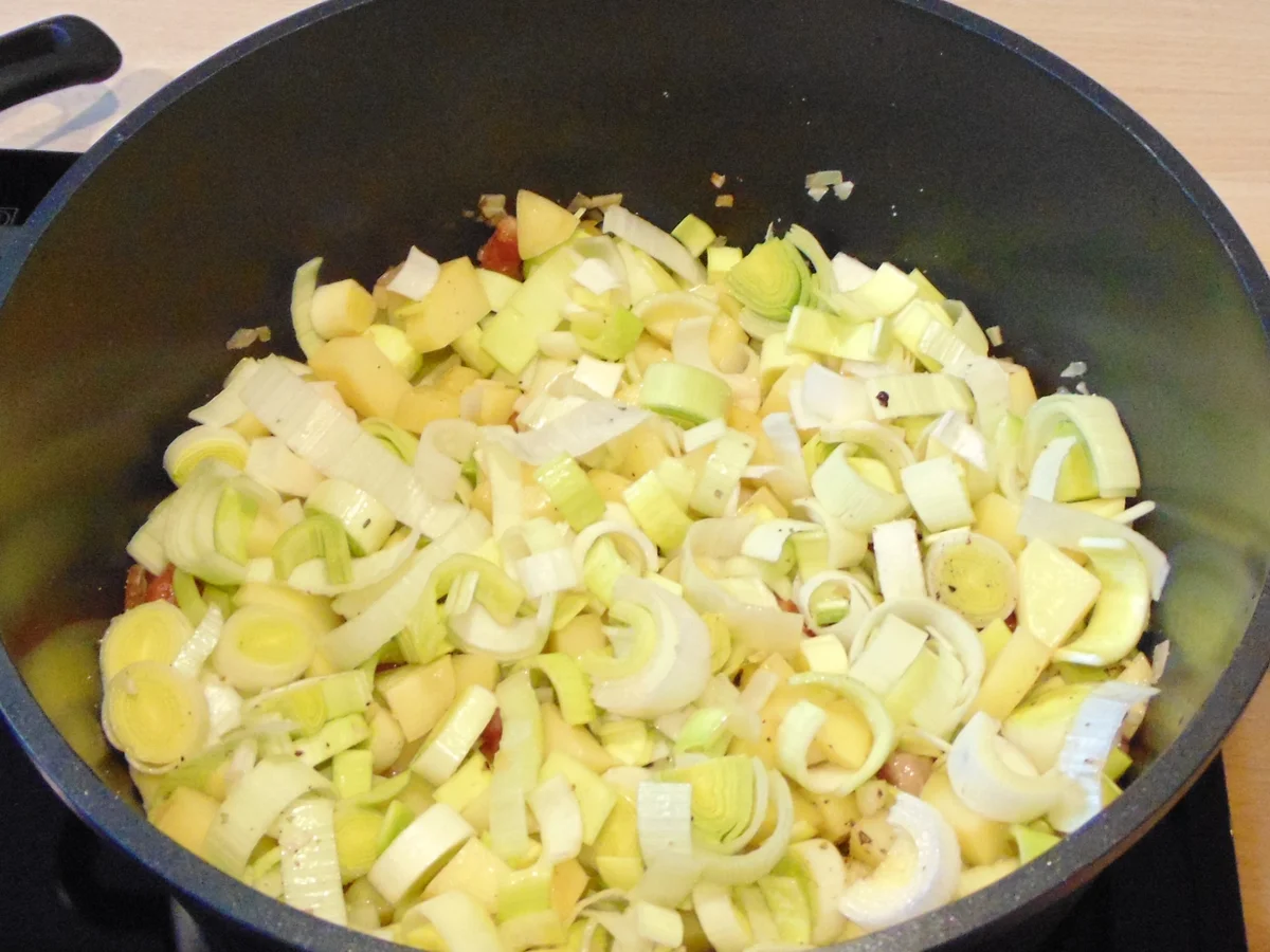 Kartoffel - Lauch - Eintopf - Rezept - Bild Nr. 7