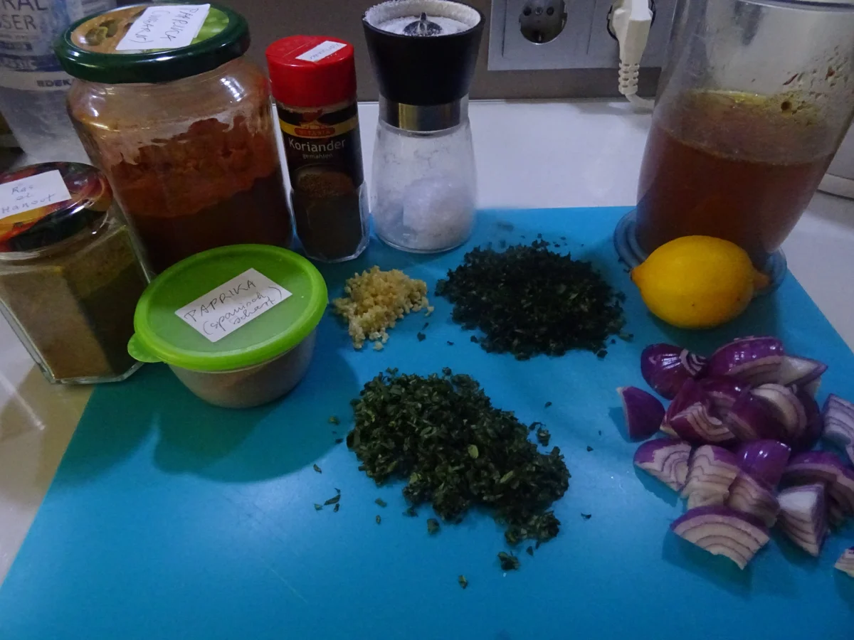 Kaninchen "orientalisch" mit Safran-Reis - Rezept - Bild Nr. 7