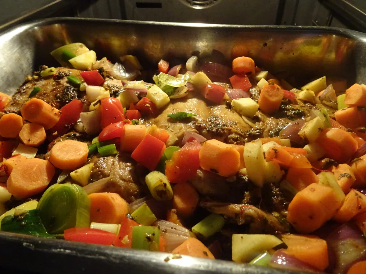 Kaninchen "orientalisch" mit Safran-Reis - Rezept - Bild Nr. 11