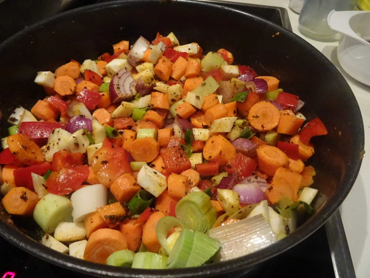 Kaninchen "orientalisch" mit Safran-Reis - Rezept - Bild Nr. 12