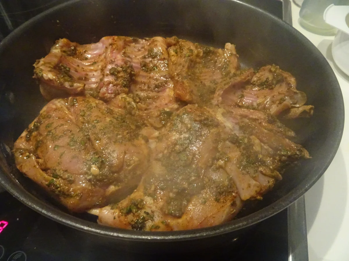 Kaninchen "orientalisch" mit Safran-Reis - Rezept - Bild Nr. 13