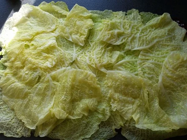 Rezept: Wirsing-Hackrolle Bild Nr. 10 Wirsing-Hackrolle - Rezept - Bild Nr. 10