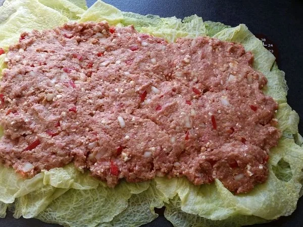 Rezept: Wirsing-Hackrolle Bild Nr. 12 Wirsing-Hackrolle - Rezept - Bild Nr. 12